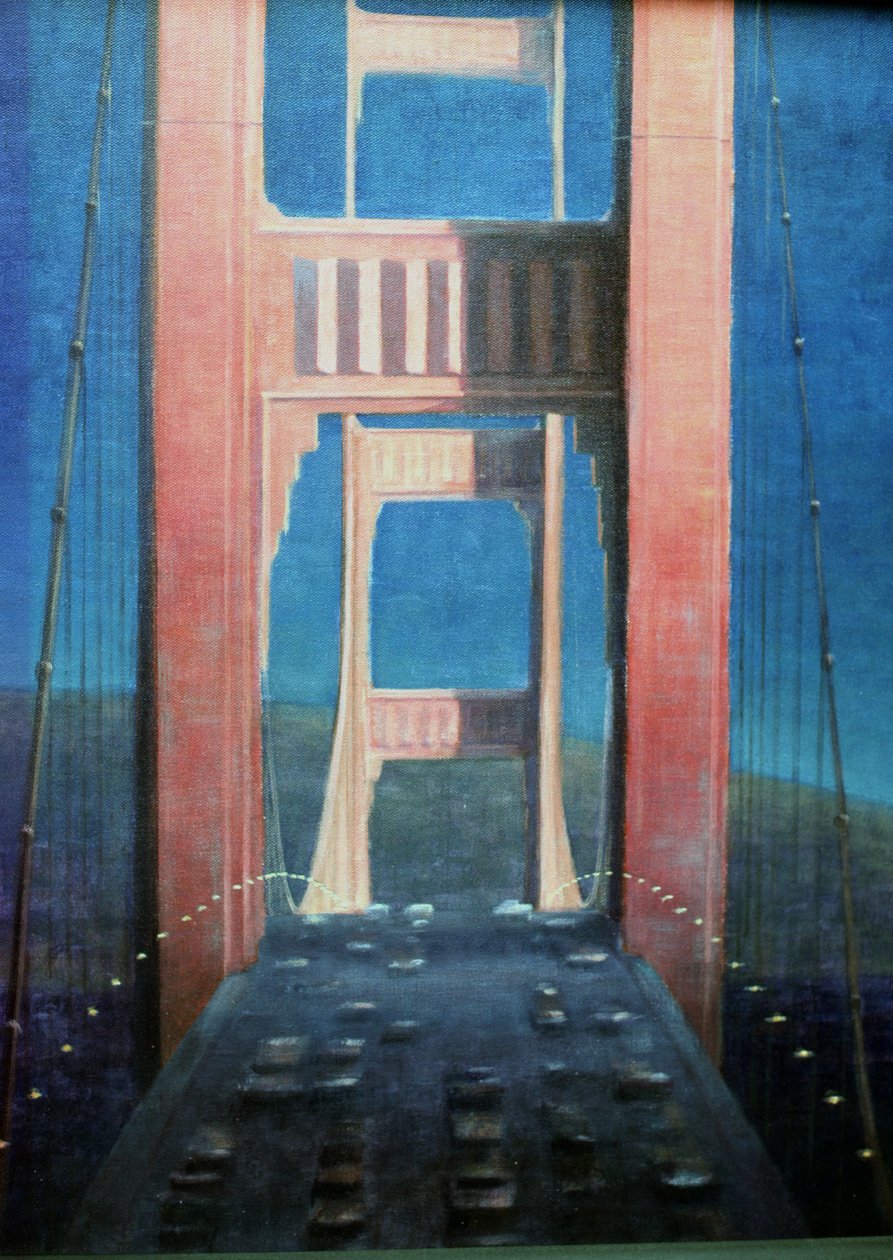 Die Golden Gate Bridge, 1992 von Lincoln Seligman