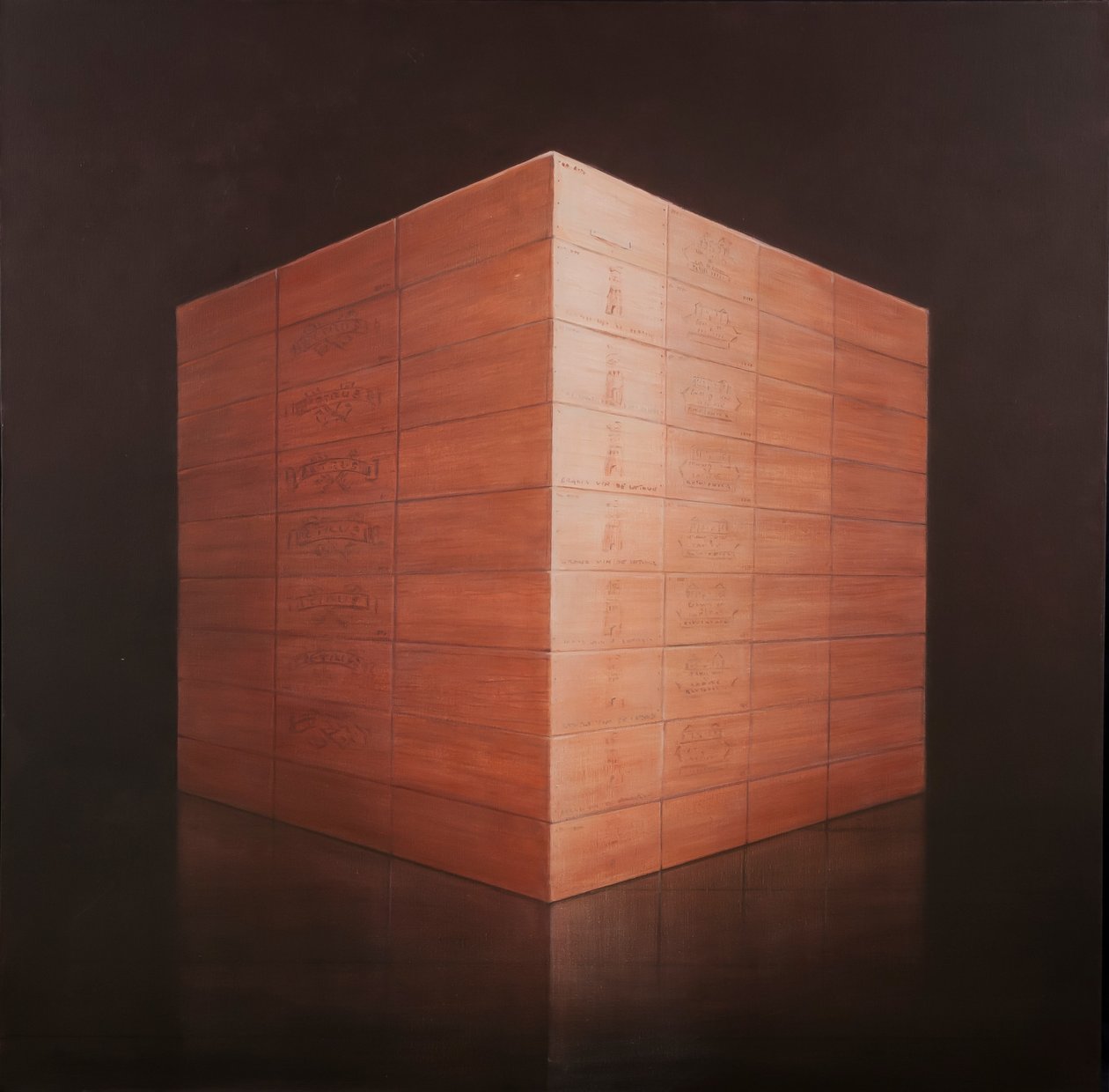 Weinkisten, 2012 von Lincoln Seligman