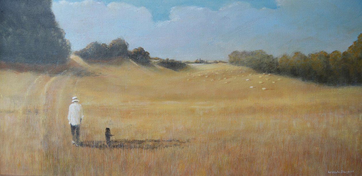 Hundespaziergang, Holwell von Lincoln Seligman