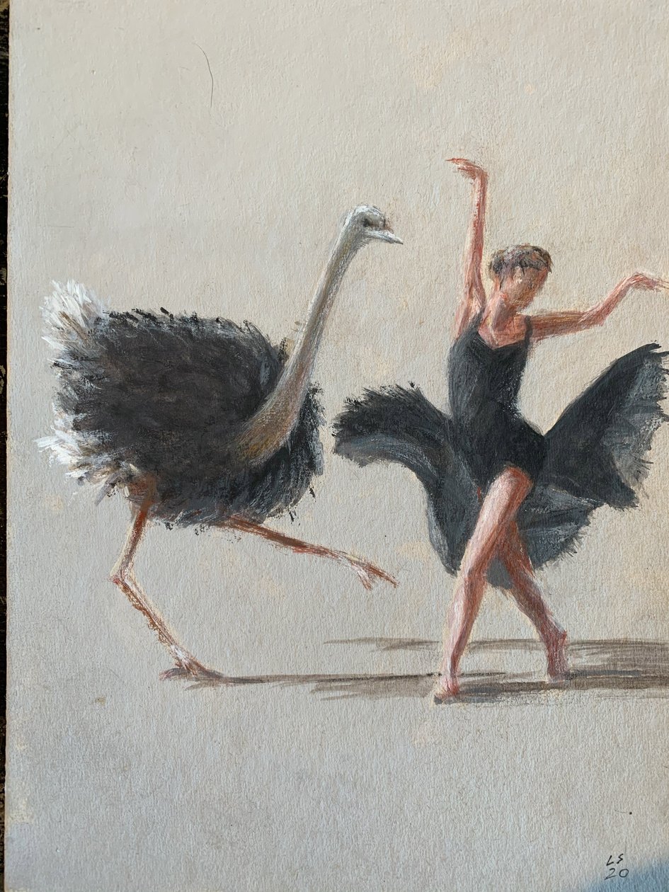 Pas de Deux 4 von Lincoln Seligman