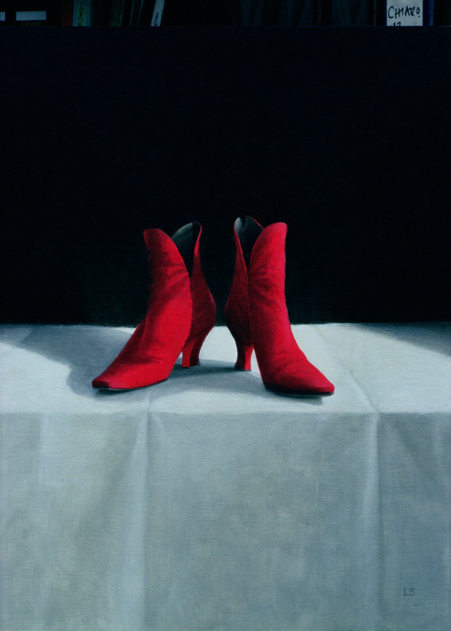 Rote Stiefel, 1995 von Lincoln Seligman
