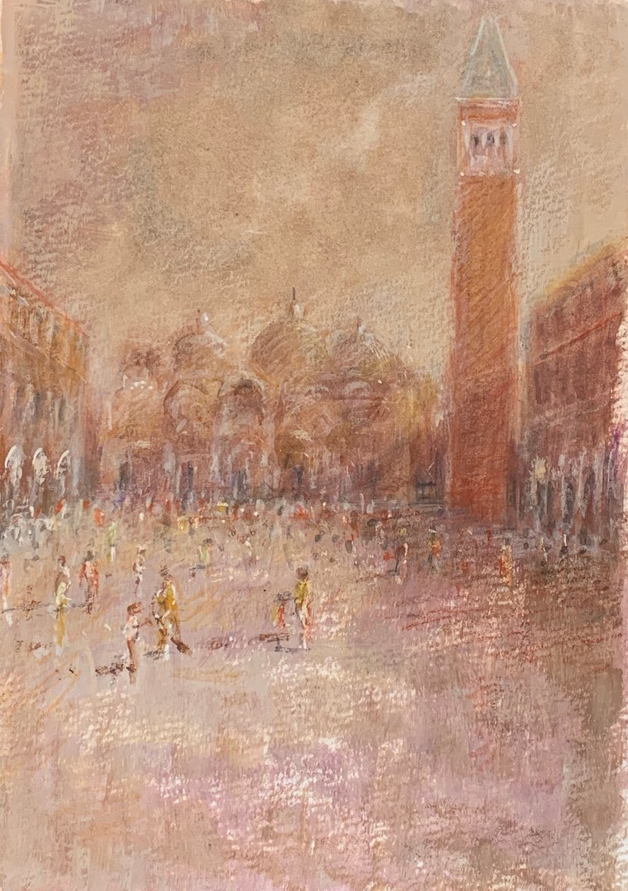 Markusplatz Venedig 2 von Lincoln Seligman
