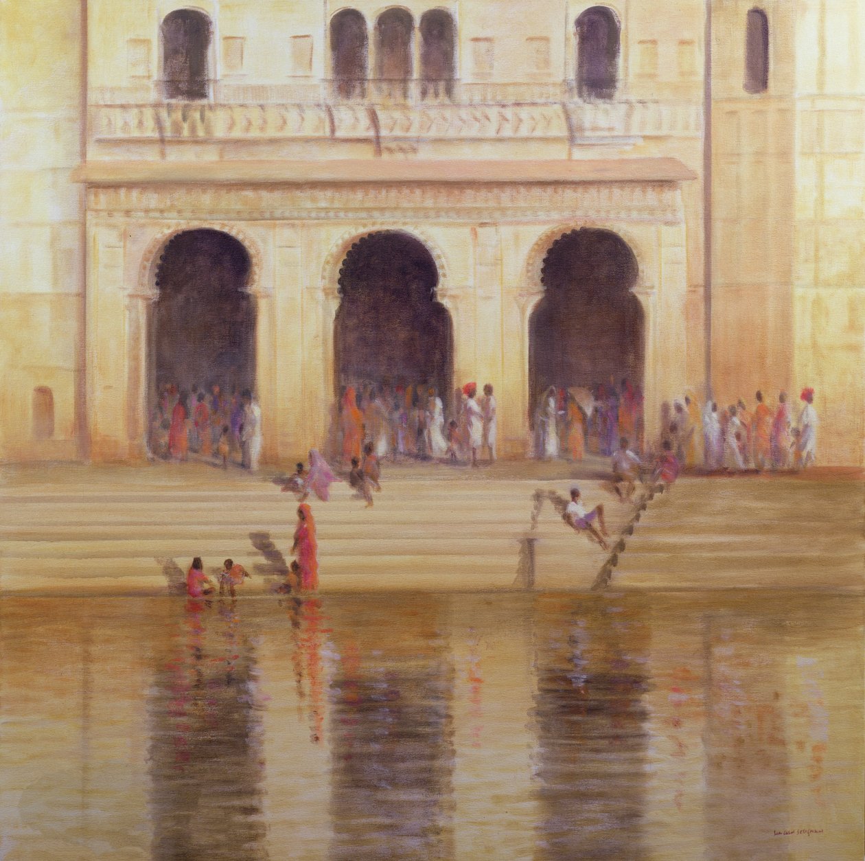 Udaipur Stufen von Lincoln Seligman