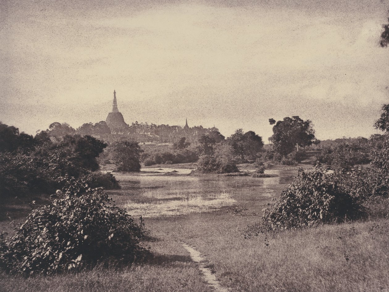 Rangun: Blick in der Nähe des Sees von Linnaeus Tripe