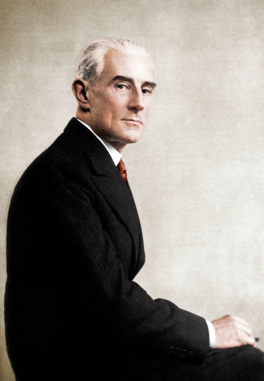 Maurice Ravel, französischer Komponist von Lipnitzki