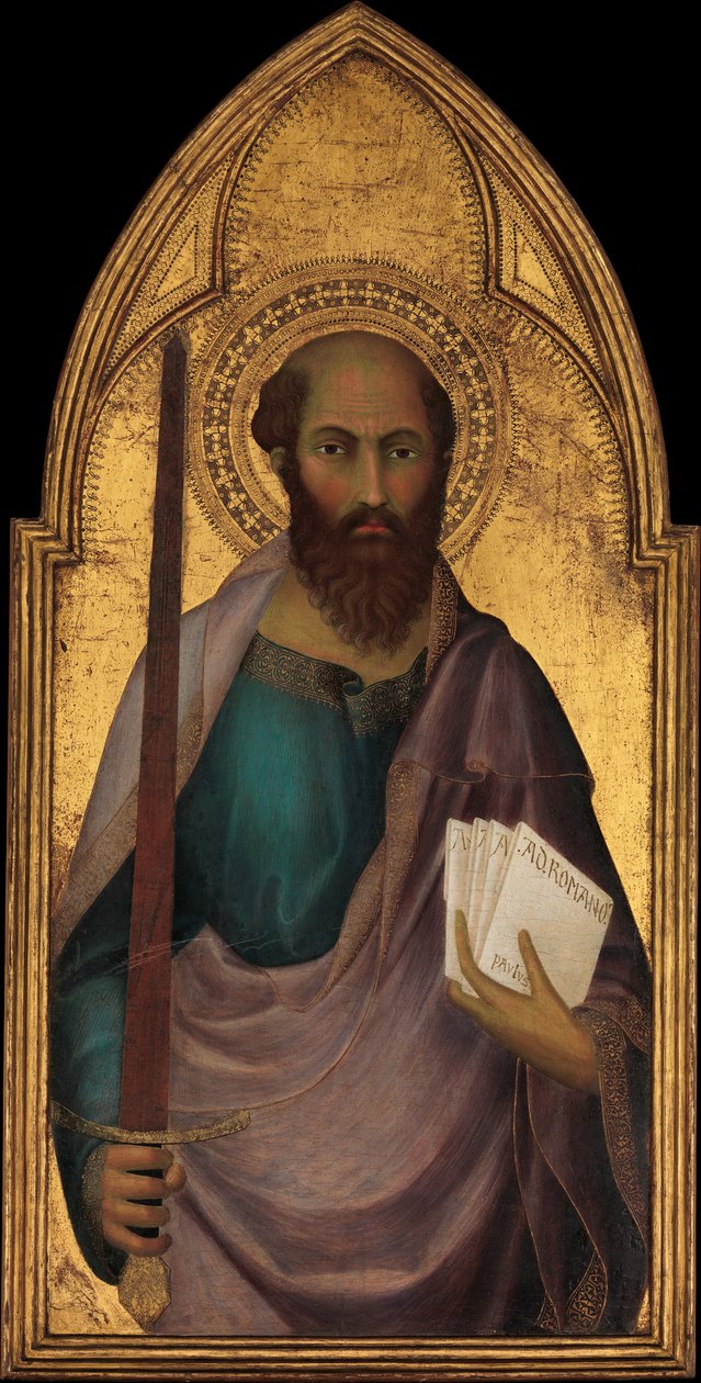 Heiliger Paulus, ca. 1330 von Lippo Memmi
