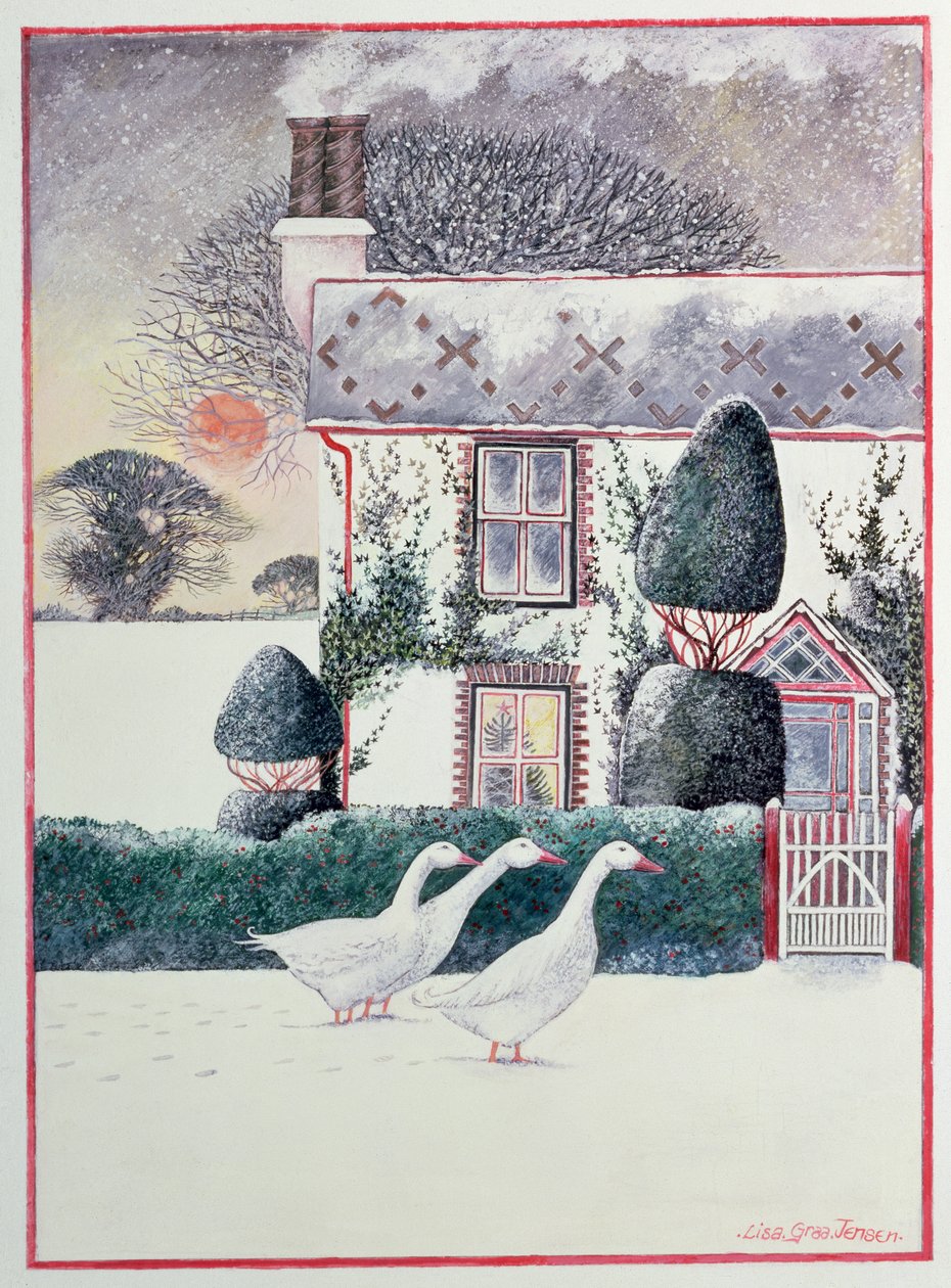 Weihnachts-Häuschen, 1985 von Lisa Graa Jensen