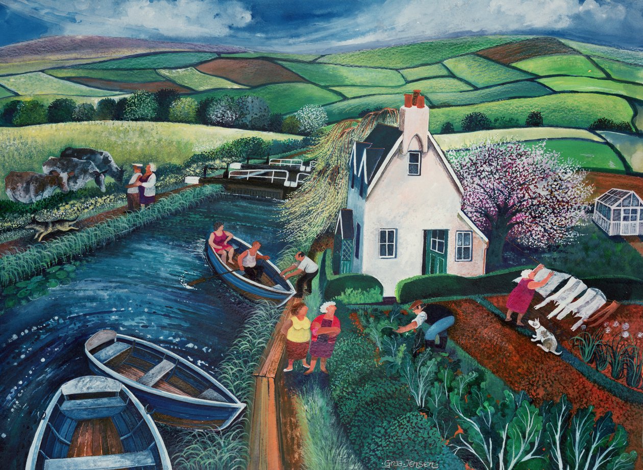 St Catherines Schleuse von Lisa Graa Jensen