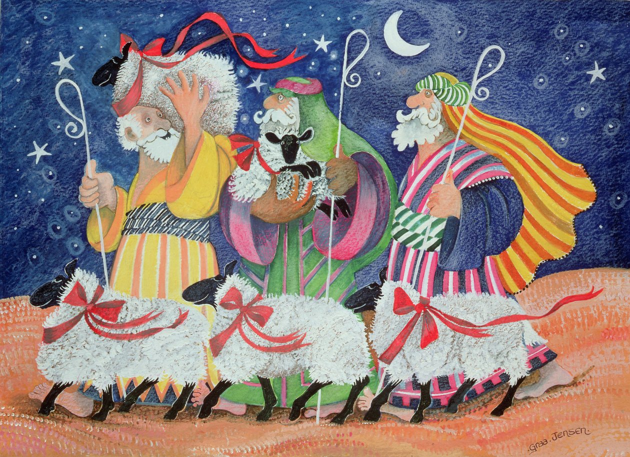 Drei Hirten von Lisa Graa Jensen