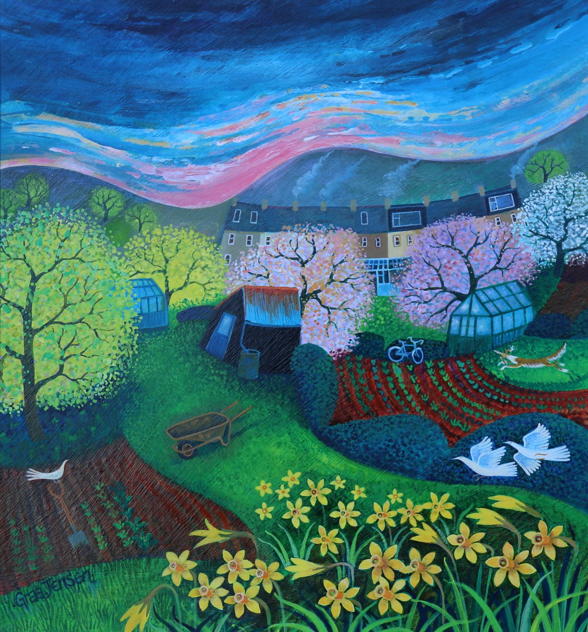 Feier der Narzissen, 2023 von Lisa Graa Jensen