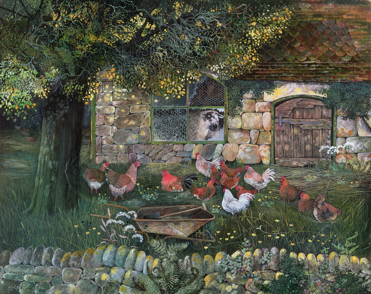 Hühnerstall, 1988 von Lisa Graa Jensen