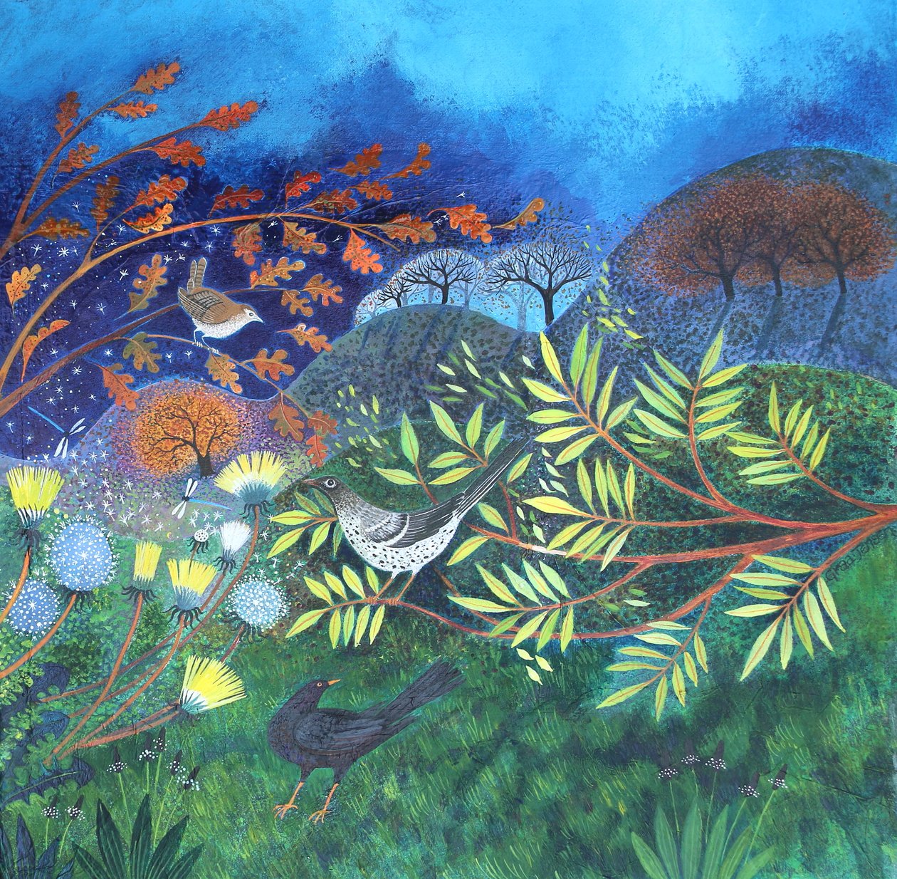 Blätterfall, 2023 von Lisa Graa Jensen