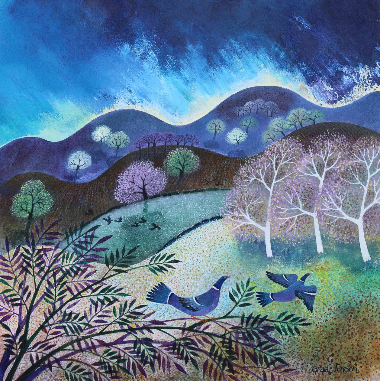 Abflug von Lisa Graa Jensen