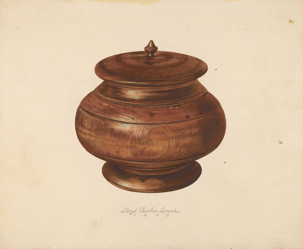 Gewürzbox, 1939 von Lloyd Charles Lemcke
