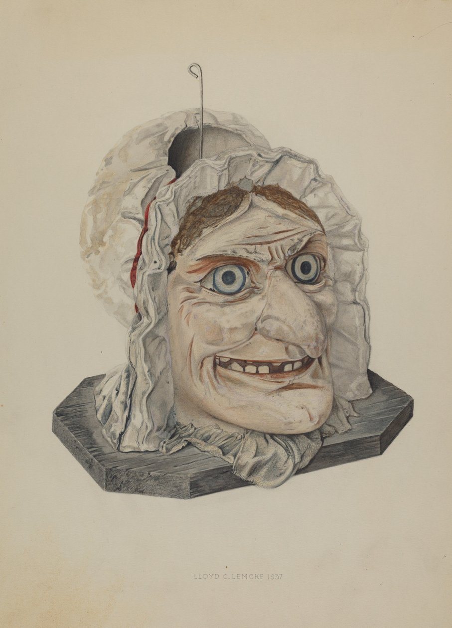Hexenlaterne, 1937 von Lloyd Charles Lemcke