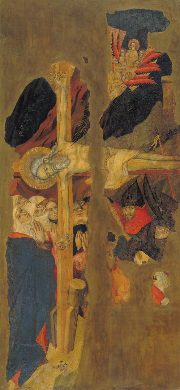 Kreuzigung des heiligen Andreas von Lluís Borrassà