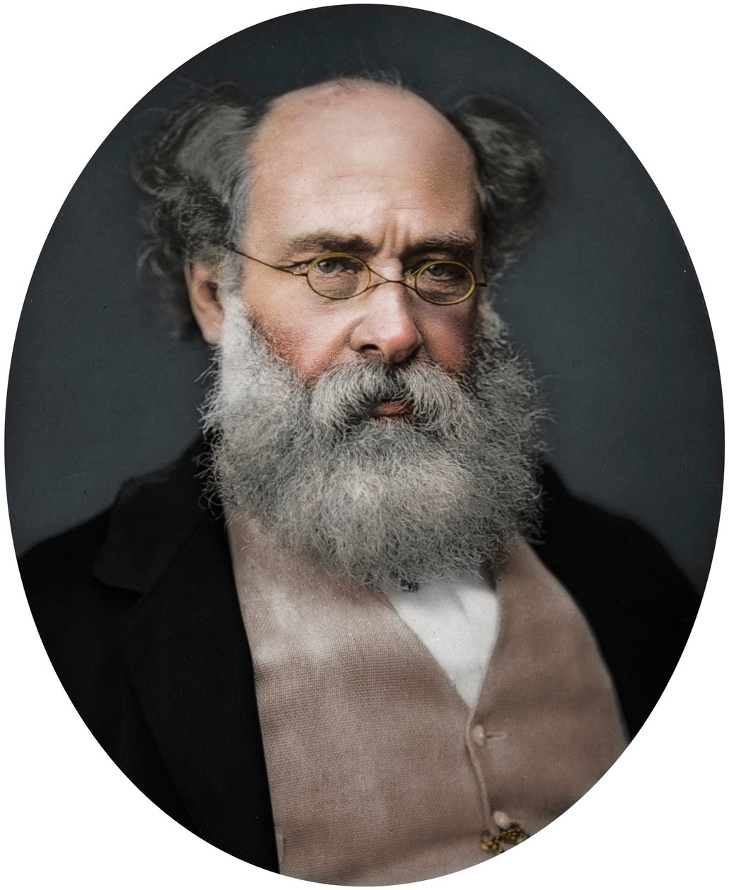 Anthony Trollope, Schriftsteller, 1878 von Lock and Whitfield