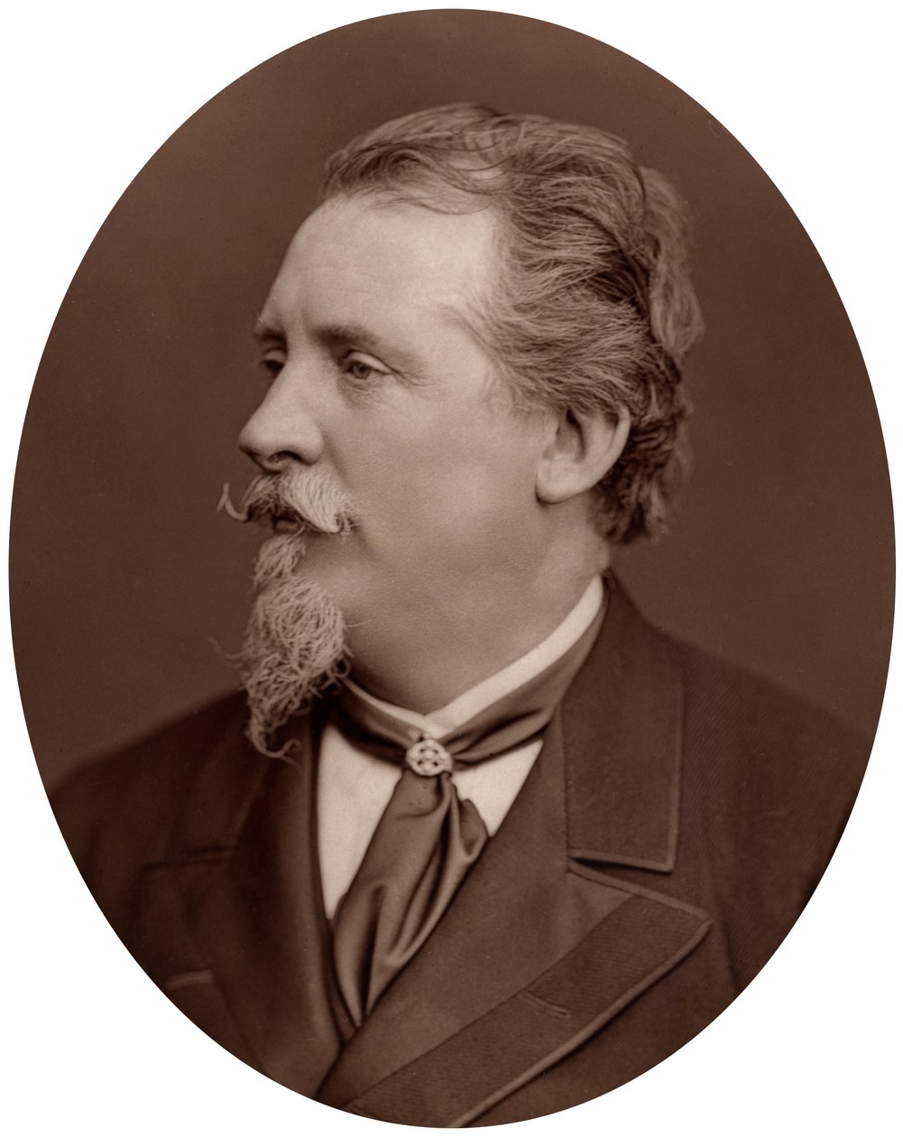 Frederick Goodall, Maler, 1878 von Lock and Whitfield