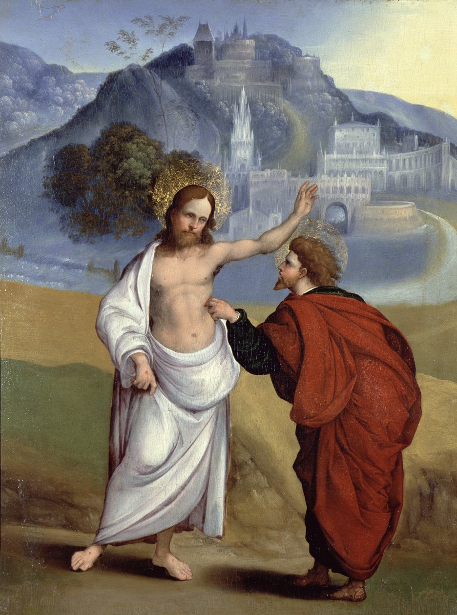 Der ungläubige Thomas von Lodovico Mazzolino