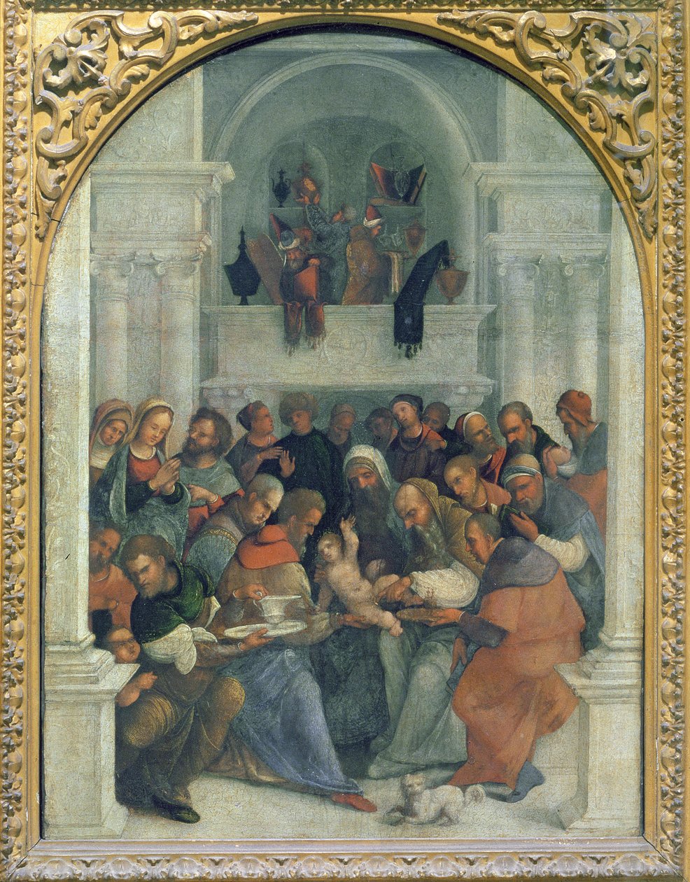 Die Beschneidung von Lodovico Mazzolino