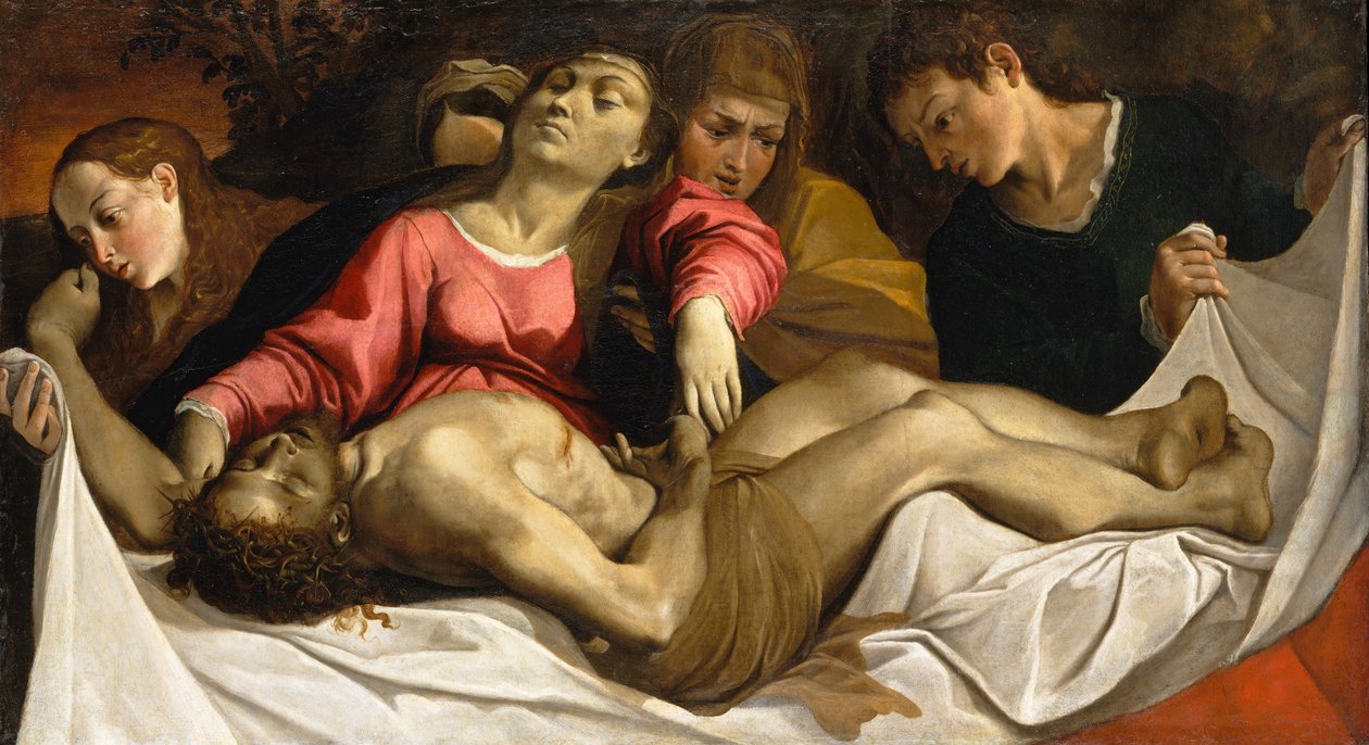Die Klage, ca. 1582 von Lodovico Carracci