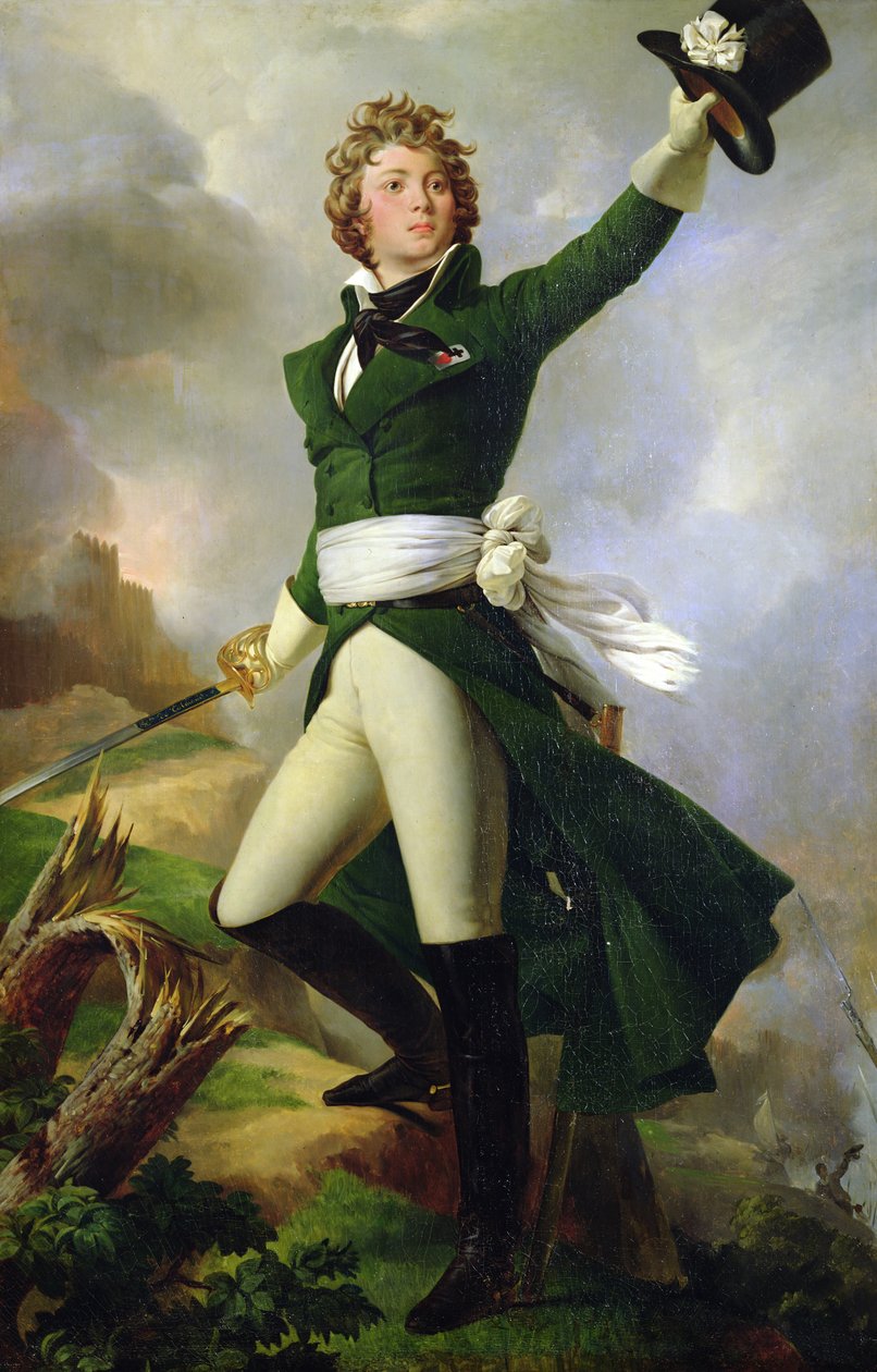 Antoine Philippe de la Tremoille, Prinz von Talmont, 1826 von Léon Cogniet