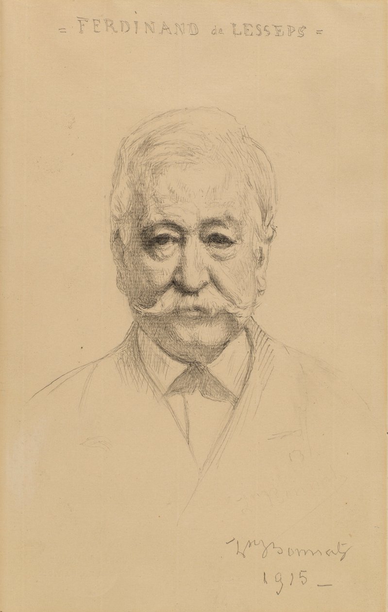 Ferdinand De Lesseps von Léon Bonnat