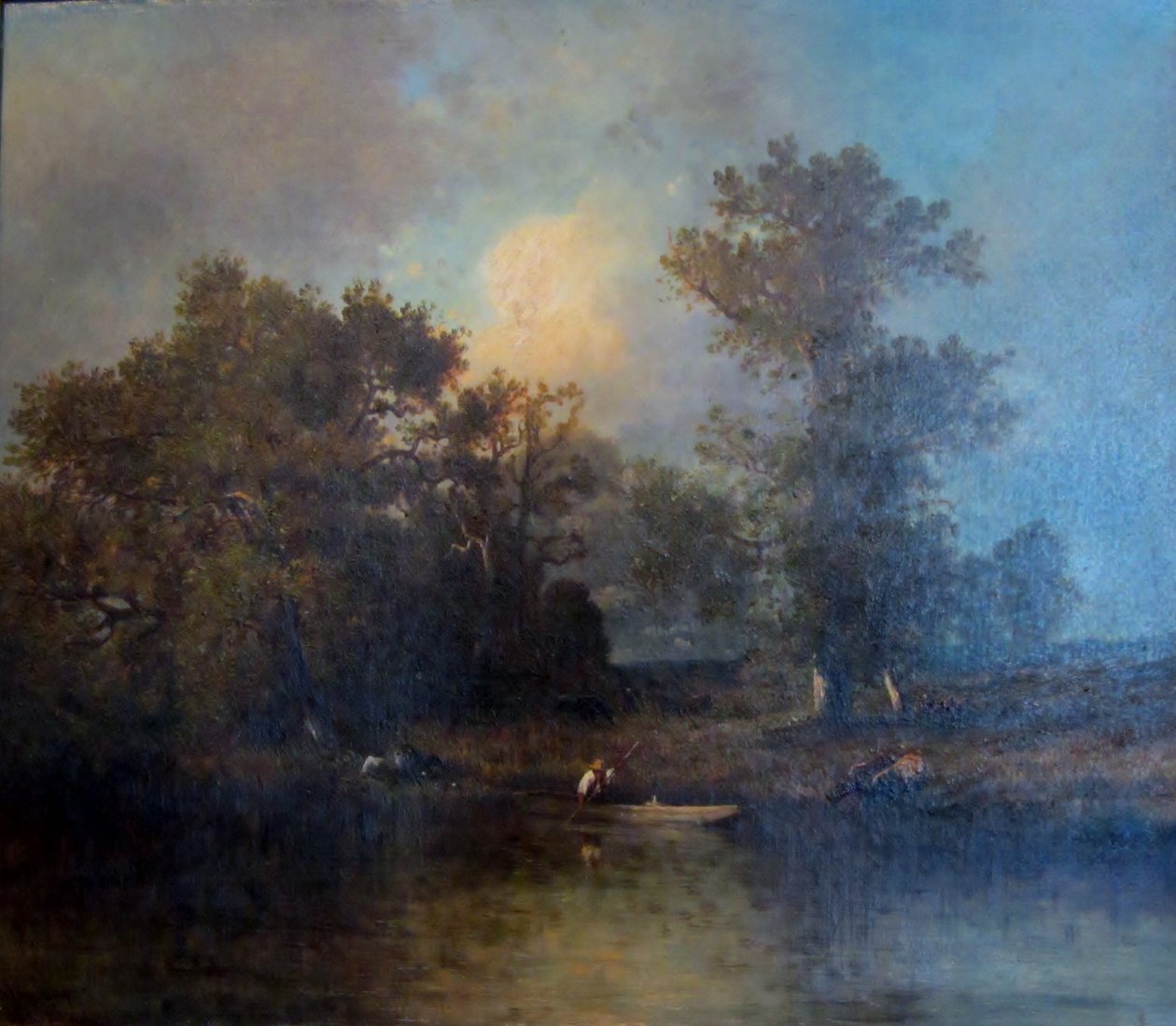 A ras del agua von Leon Victor Dupre