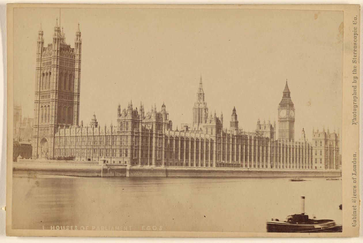 Houses of Parliament von London Stereoscopic and Photographic Company