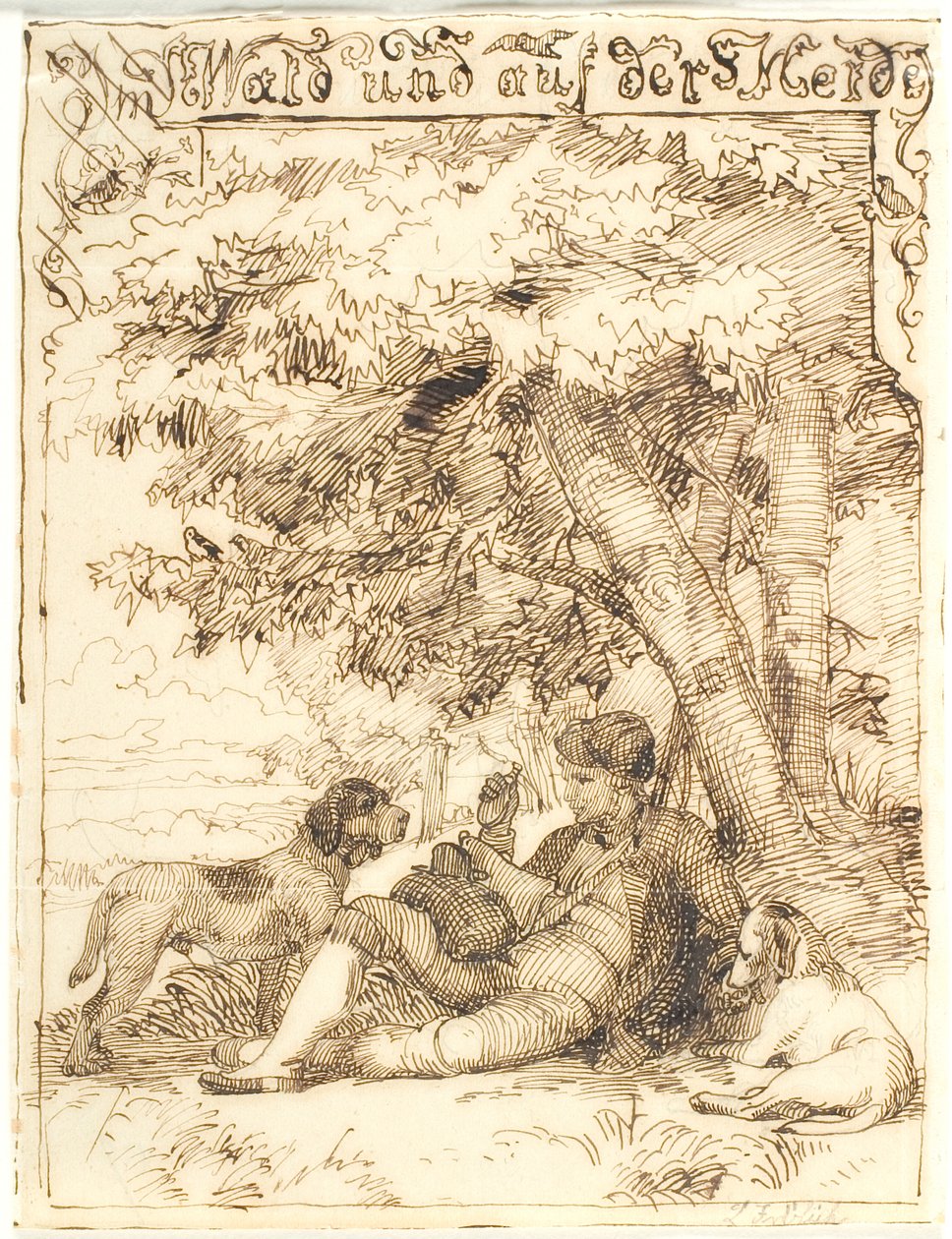 Im Wald und auf der Heide von Lorenz Frølich