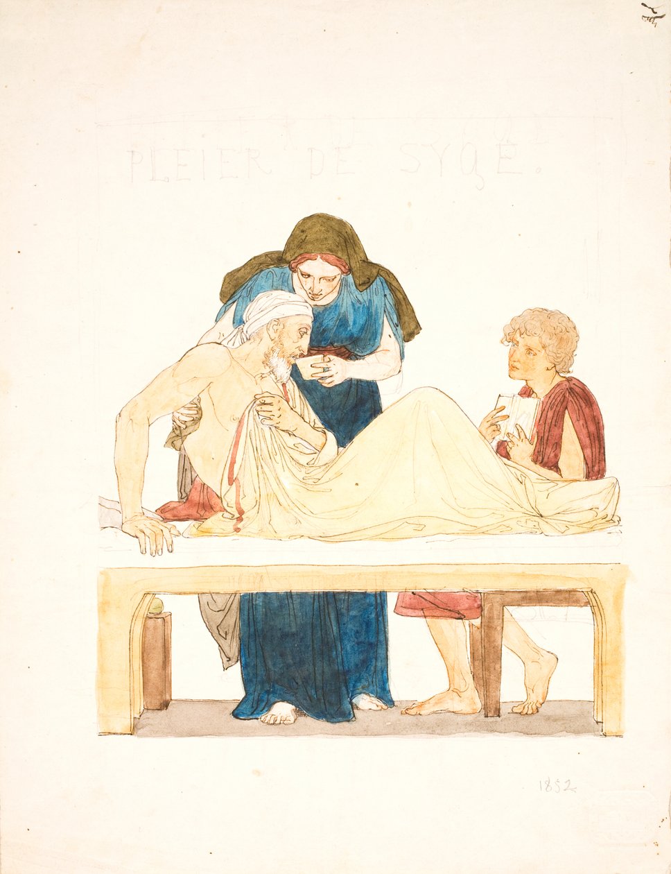 Pflege der Kranken von Lorenz Frølich