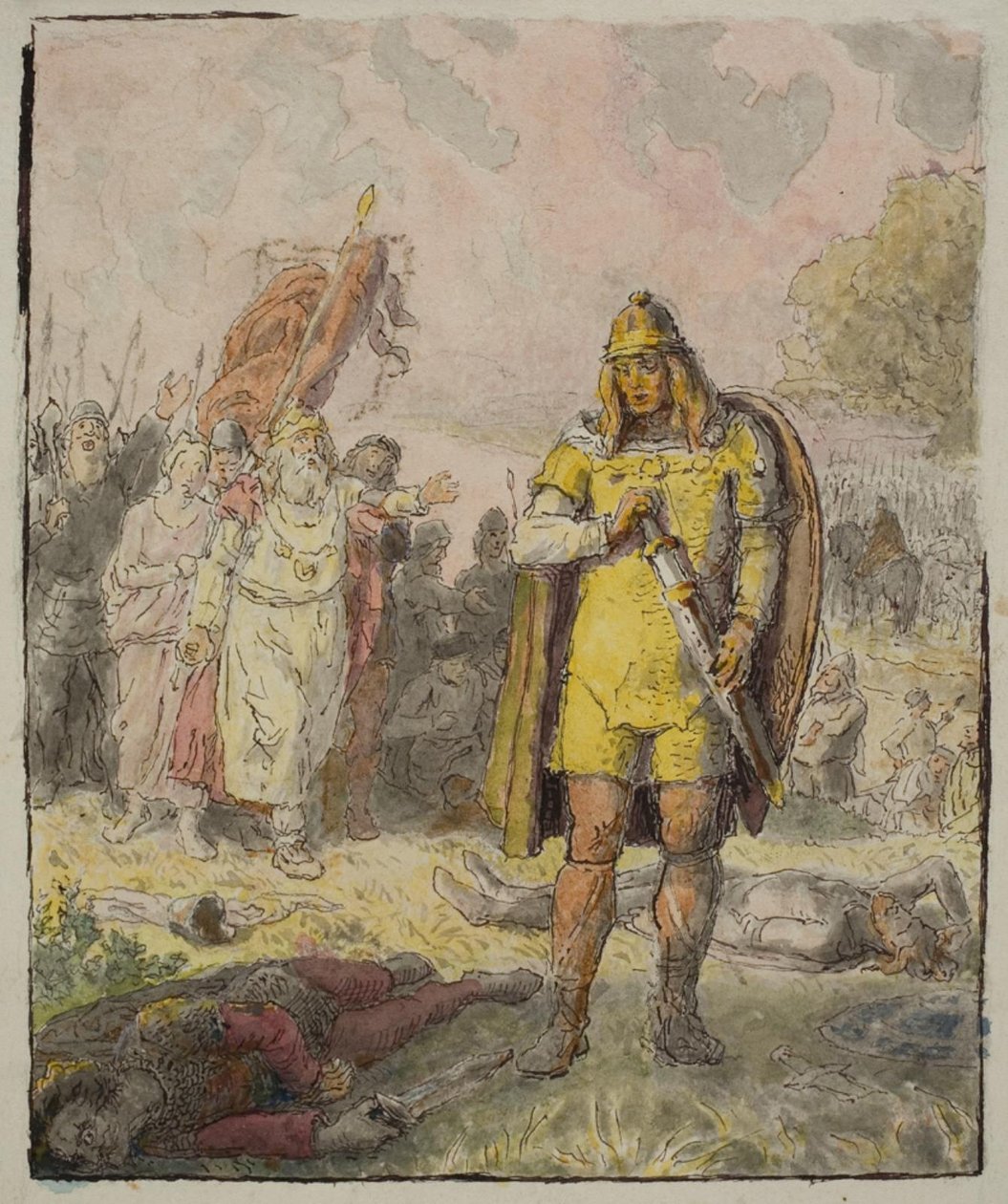 Uffe der Spage von Lorenz Frølich