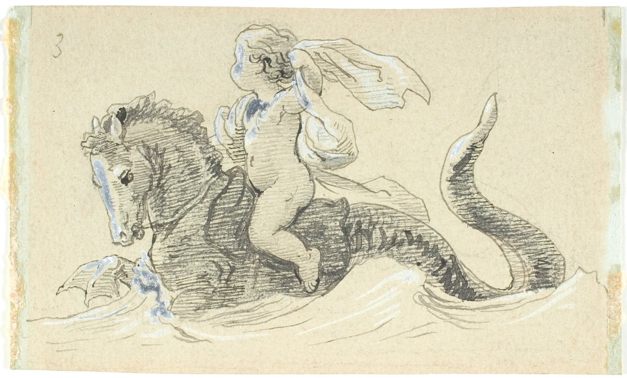Vignette zu Der Sturm von Lorenz Frølich