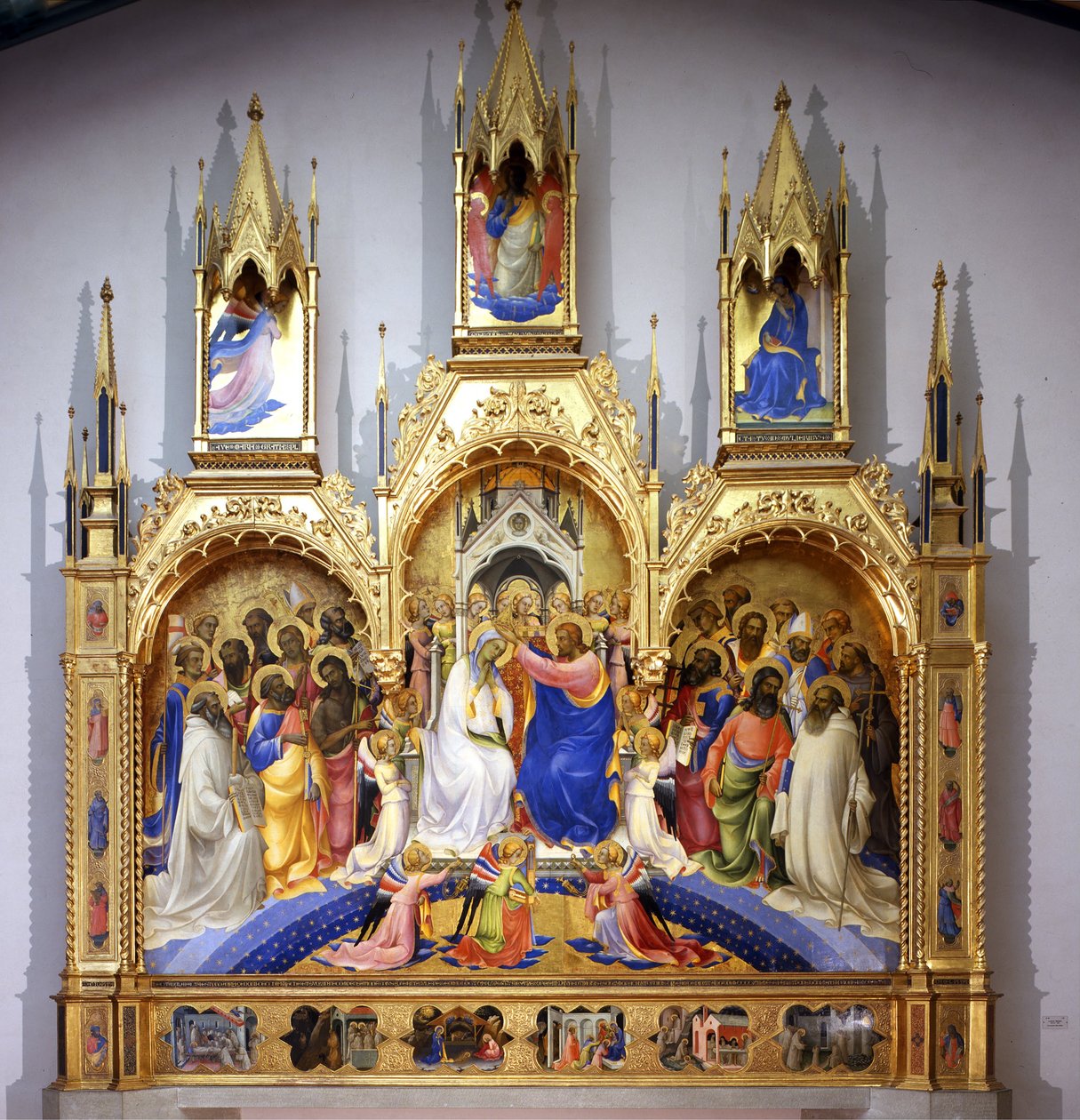 Krönung der Jungfrau von Lorenzo Monaco