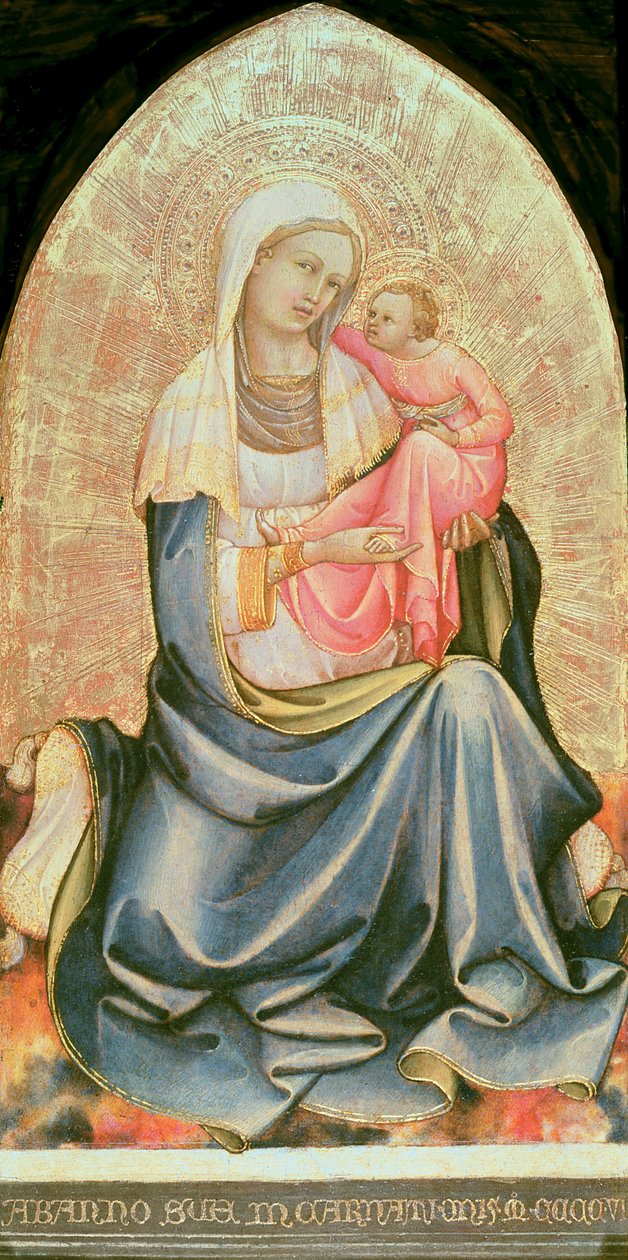 Madonna und Kind von Lorenzo Monaco