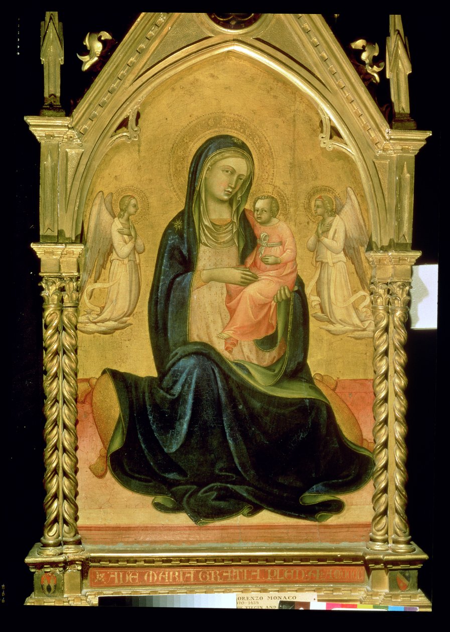 Madonna und Kind, 1400 von Lorenzo Monaco