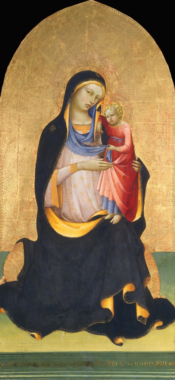 Madonna der Demut von Lorenzo Monaco