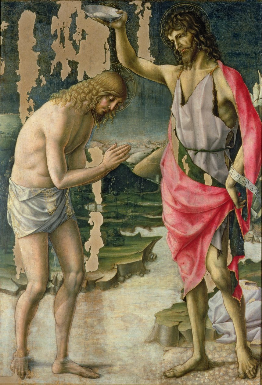 Die Taufe Christi von Lorenzo d Alessandro da Severino II