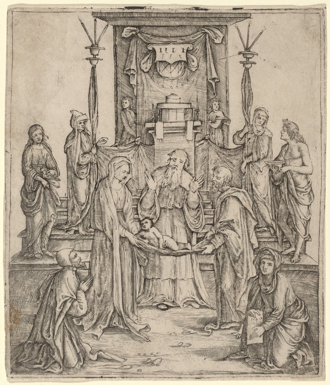 Darstellung Christi von Lorenzo Costa