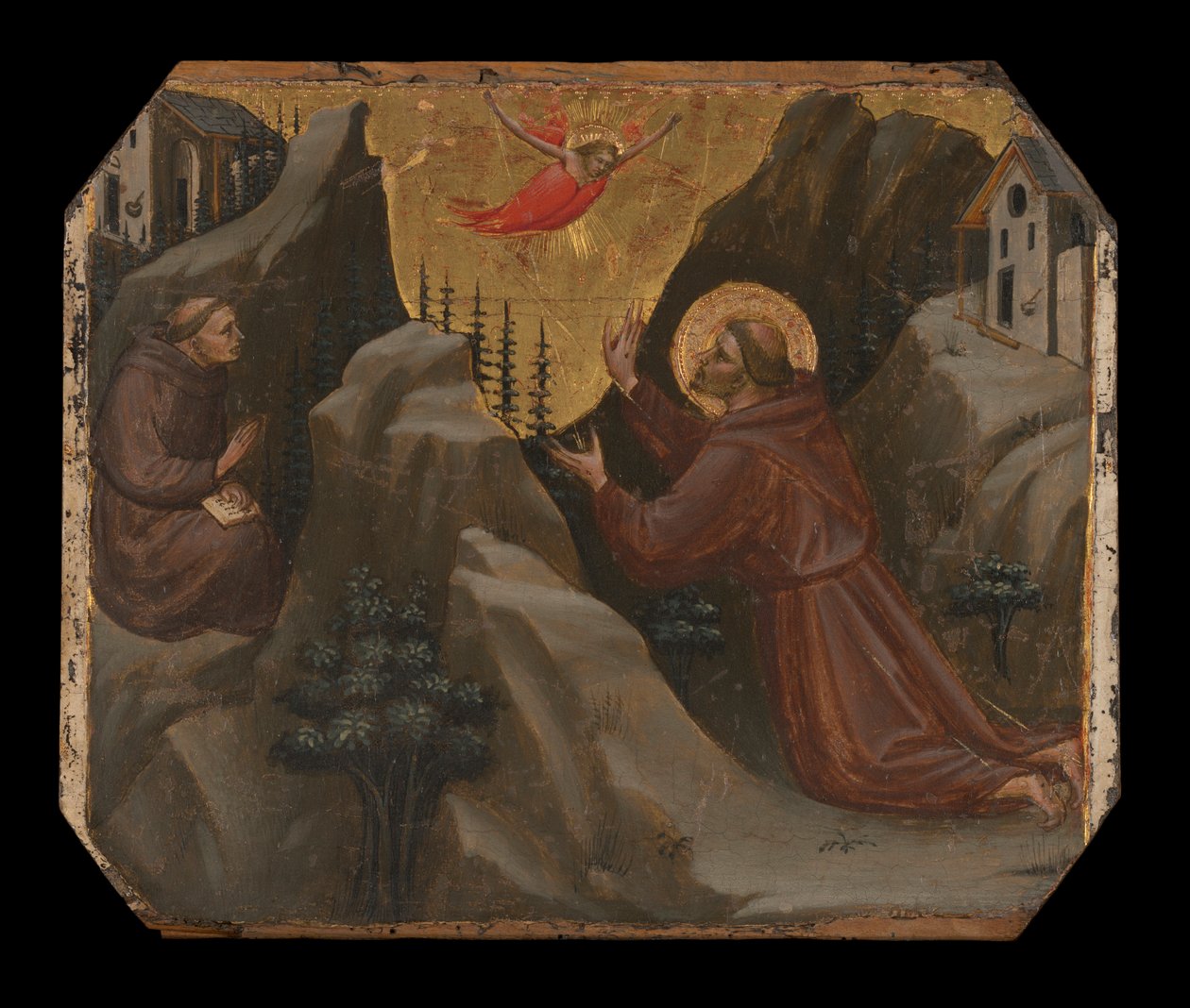 Der heilige Franziskus empfängt die Stigmata von Lorenzo Ghiberti