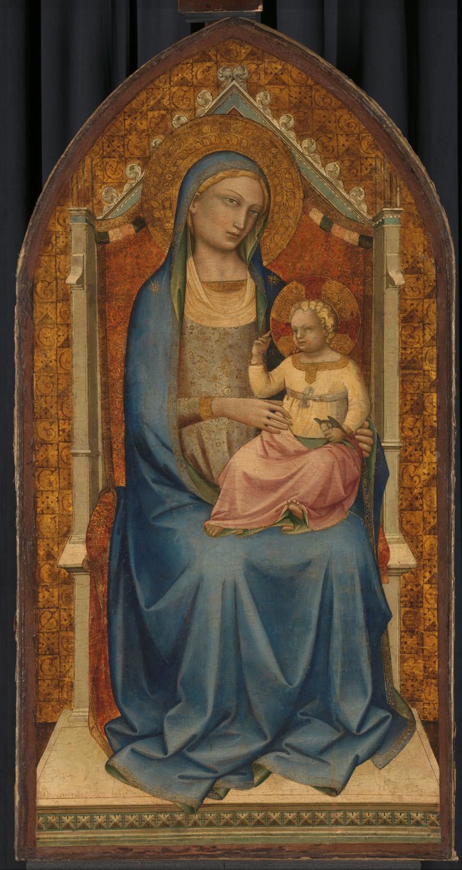 Jungfrau und Kind von Lorenzo Monaco (school of)