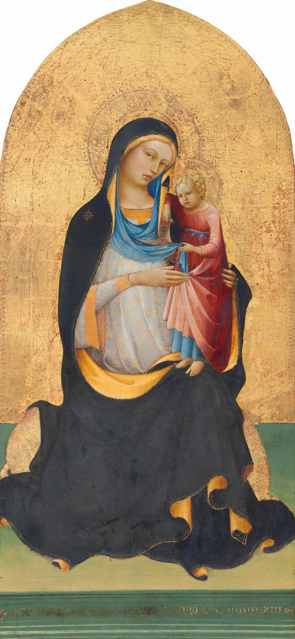 Madonna mit Kind, 1413 von Lorenzo Monaco