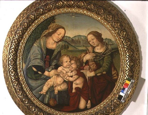Madonna mit Kind von Lorenzo di Credi