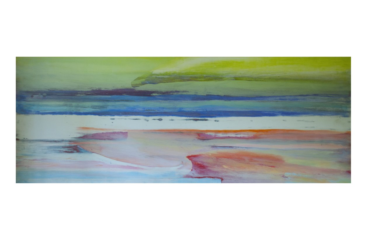 Sand, Meer und Himmel von Lou Gibbs