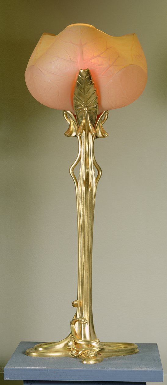 Tischlampe, ca. 1902-04 von Louis Majorelle