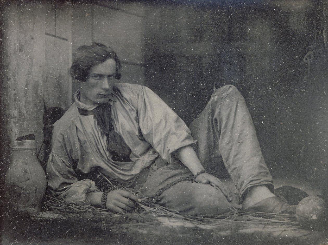 Louis Dodier als Gefangener, 1847 von Louis Adolphe Humbert de Molard