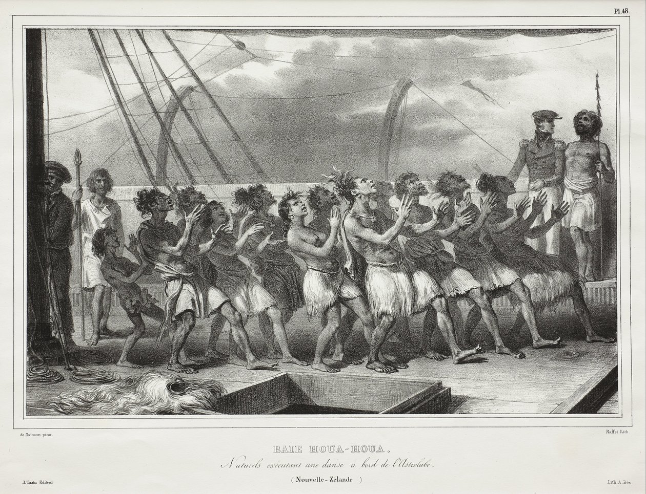Tolaga ... von Louis Auguste de Sainson