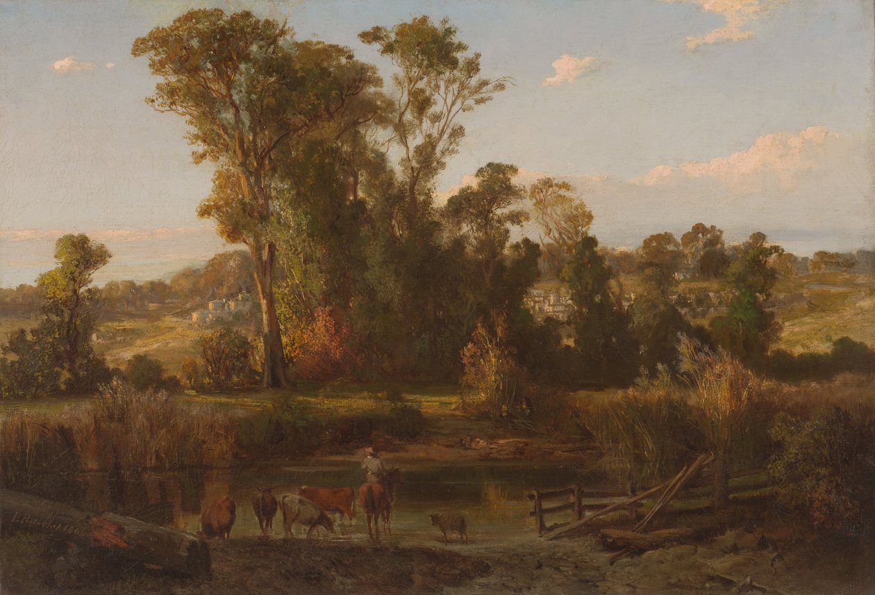 Ansicht bei Heidelberg von Louis Buvelot