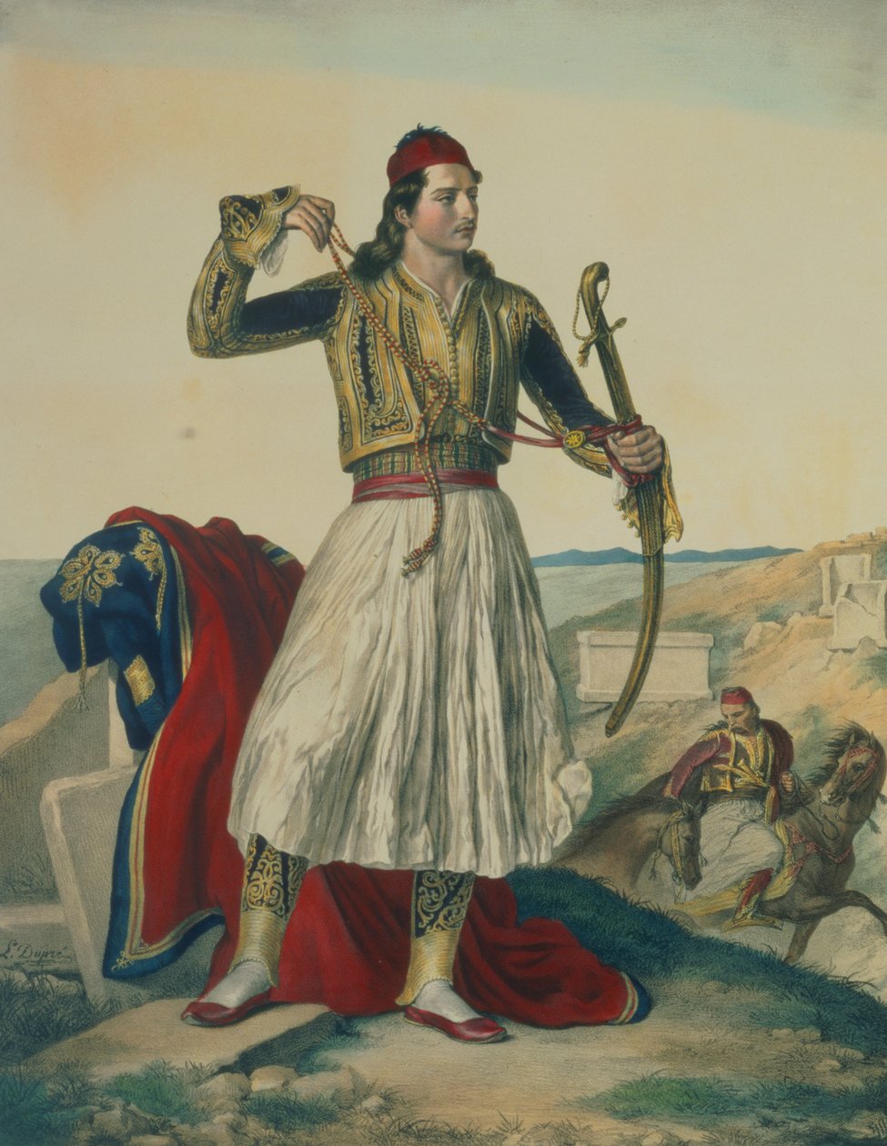 Demetrius Mavromichalis, ein griechischer Soldat und Patriot von Louis Dupré