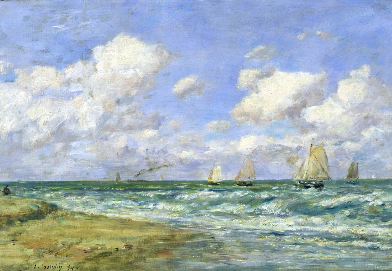 Meereslandschaft, 1894 von Eugene Louis Boudin